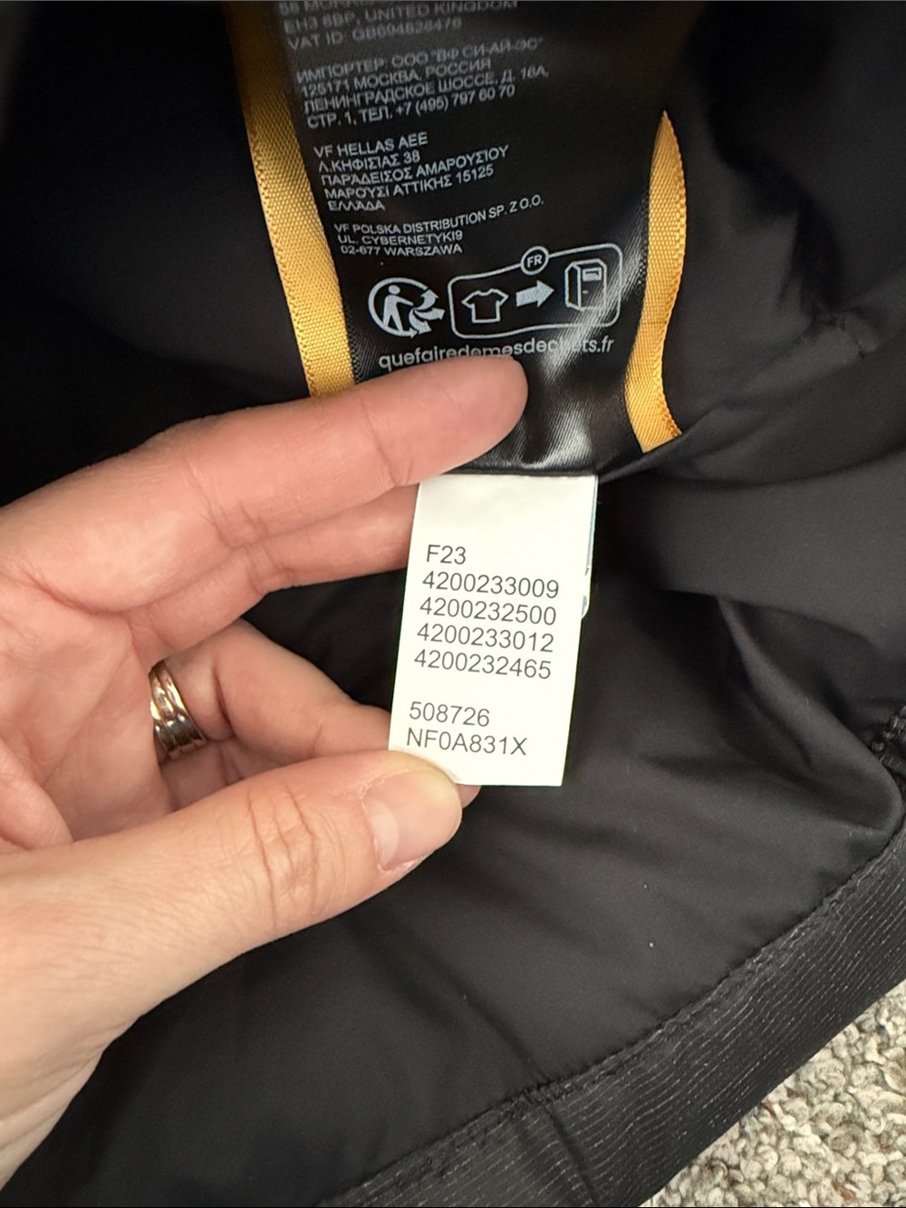 The North Face Women’s ‘73 Parka Black Small NEW - Picture 7 of 9
